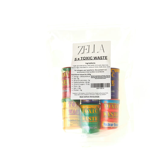 Zella 5 Pack Waste - 5060519443816