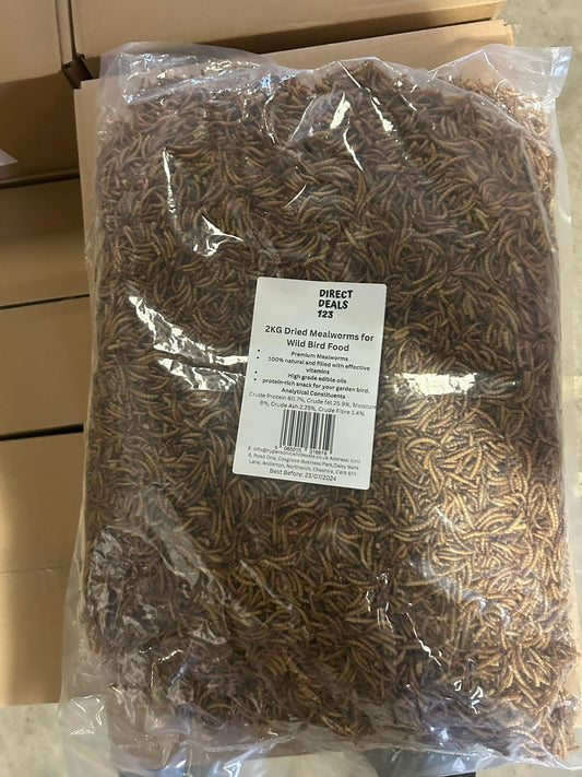 direct deals 123 mealworms 2kg - 5065015316619