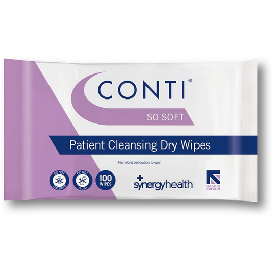 Conti SoSoft Large Heavyweight Dry Patient Cleansing Wipes